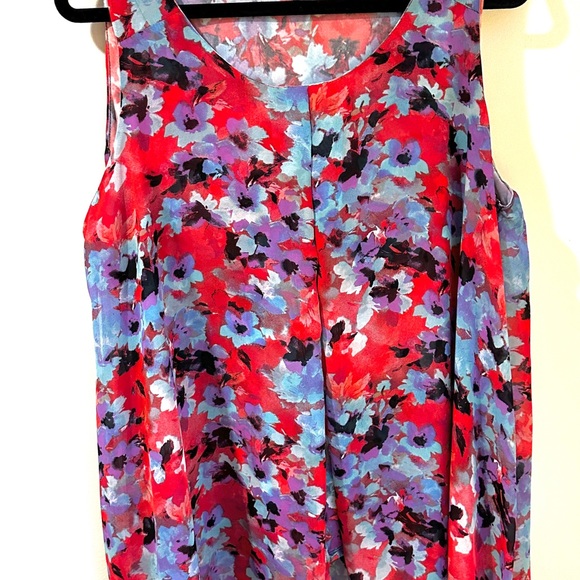 Sheer overlay top from Notions. XL worn but in good condition. - Picture 2 of 3